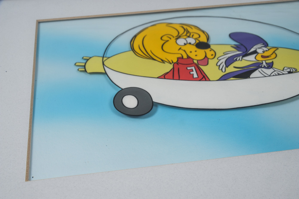 1988 Original "Super Chicken & Fred" Animation Cel by Listed Artist Jay Ward