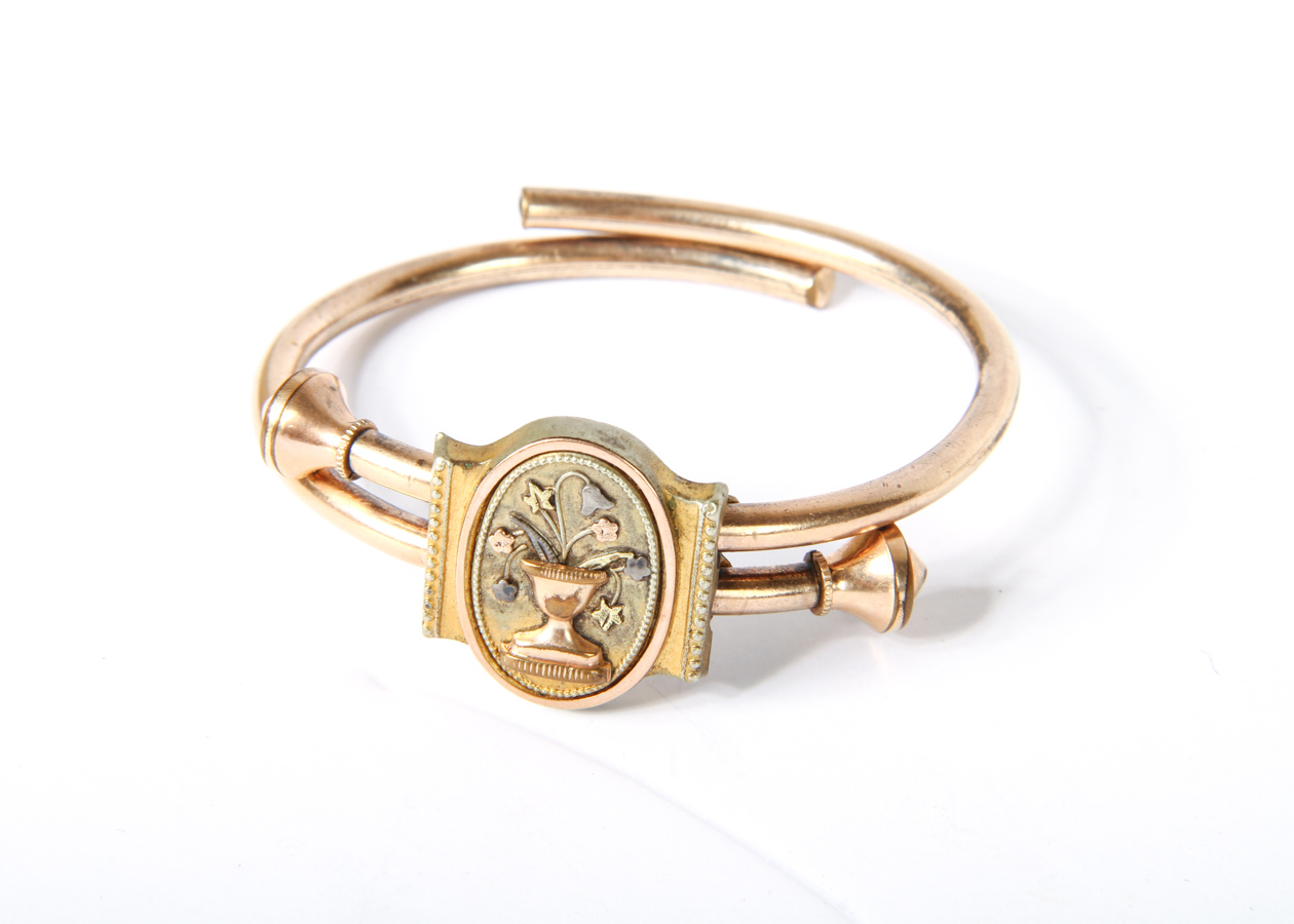 Victorian Bypass Bracelet and Bangle