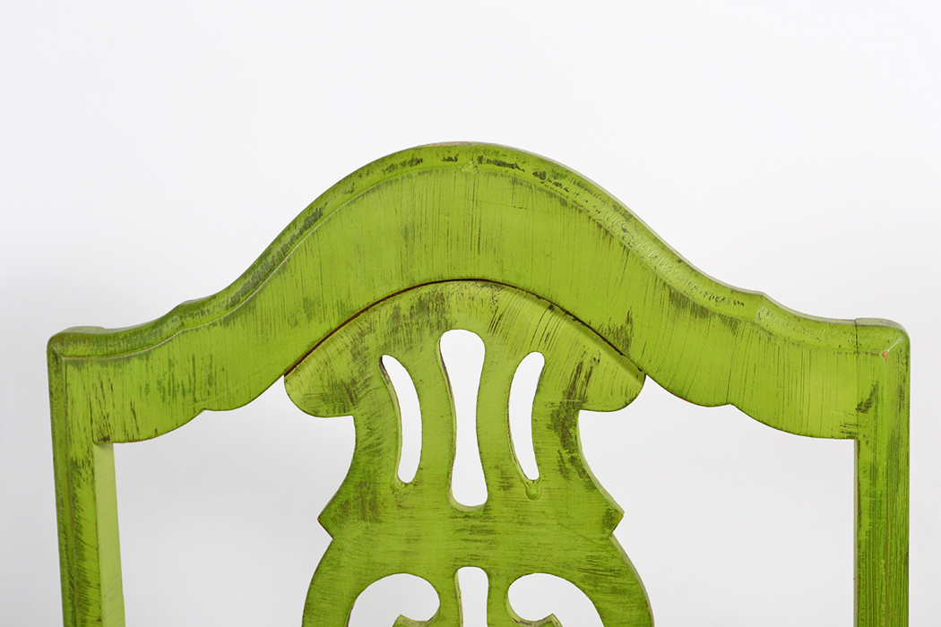 Chippendale Style Painted Dining Chairs