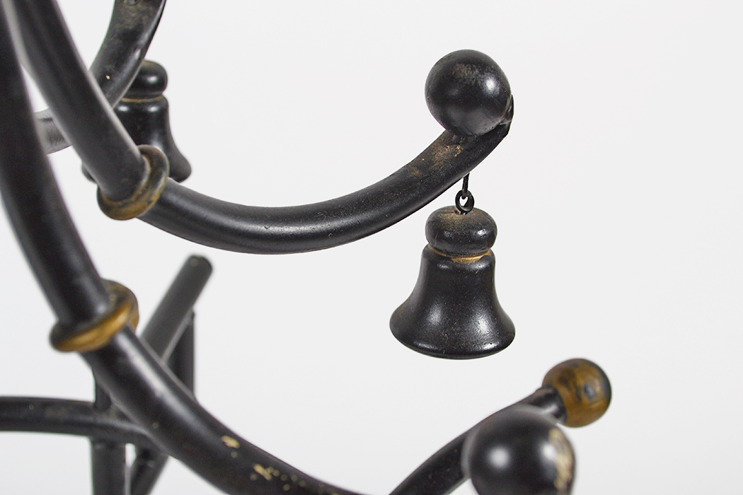 Wrought Iron Asian Style Chandelier