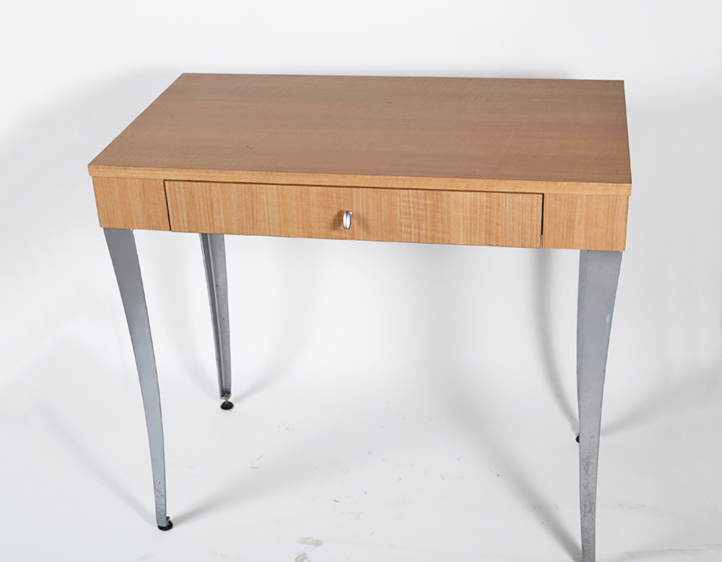 Belvedere Company Commercial Side Table and Rolling Cart