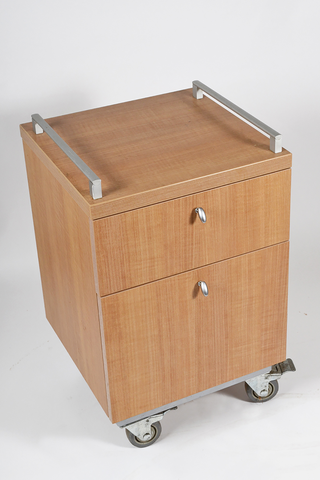 Belvedere Company Commercial Side Table and Rolling Cart