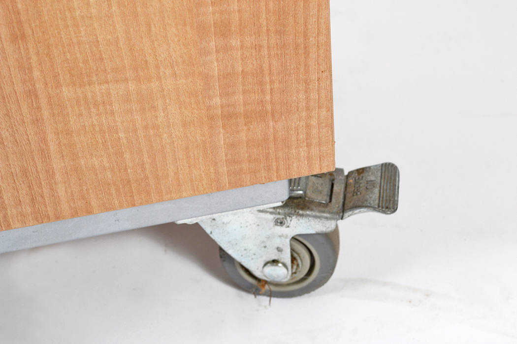 Belvedere Company Commercial Side Table and Rolling Cart