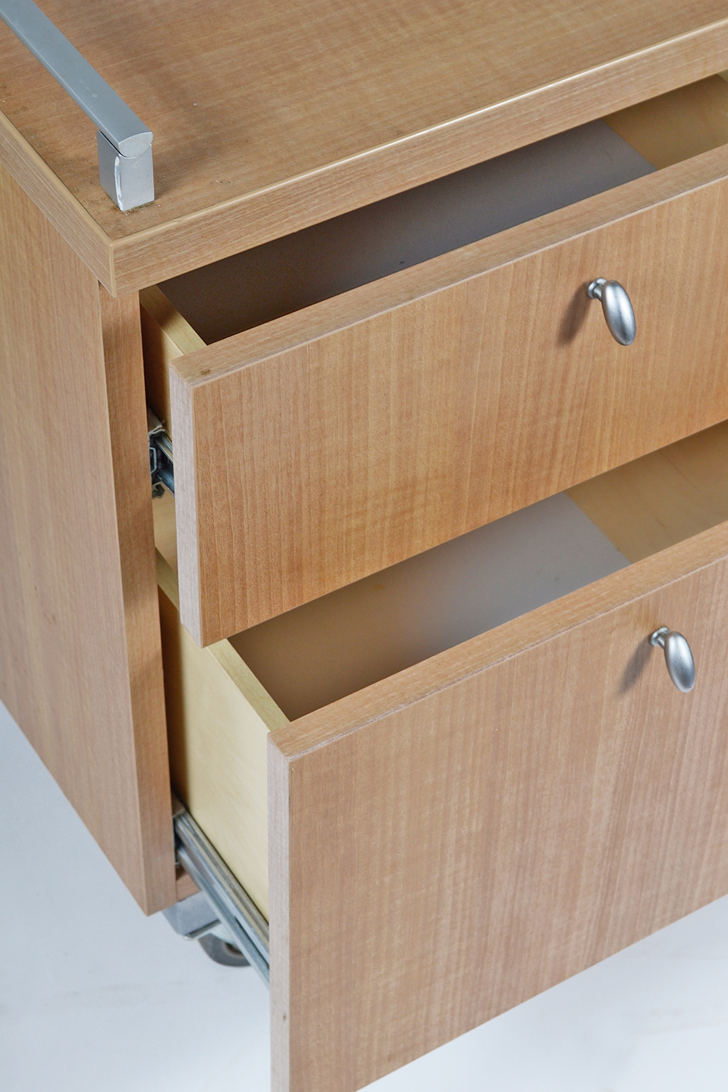 Belvedere Company Commercial Side Table and Rolling Cart