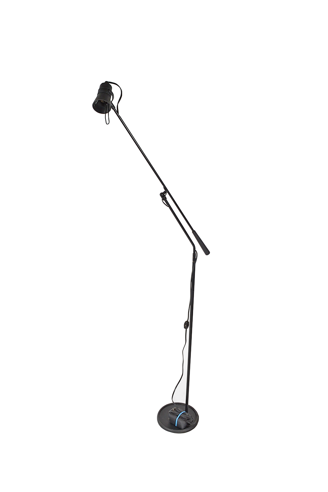 Black Adjustable Position Floor Lamp