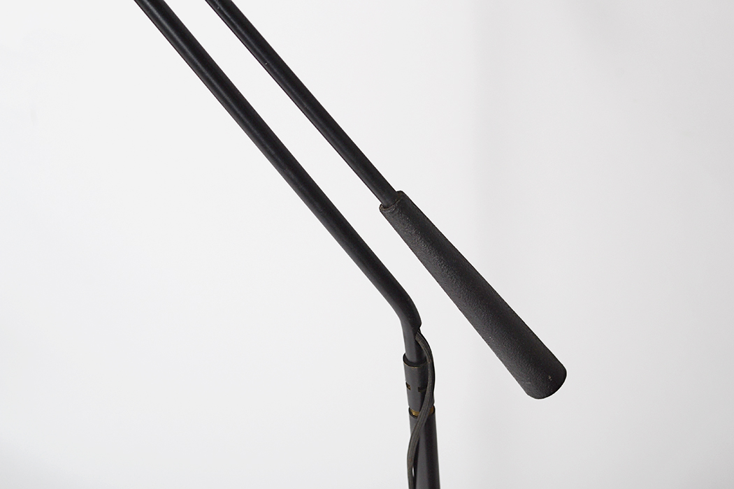 Black Adjustable Position Floor Lamp
