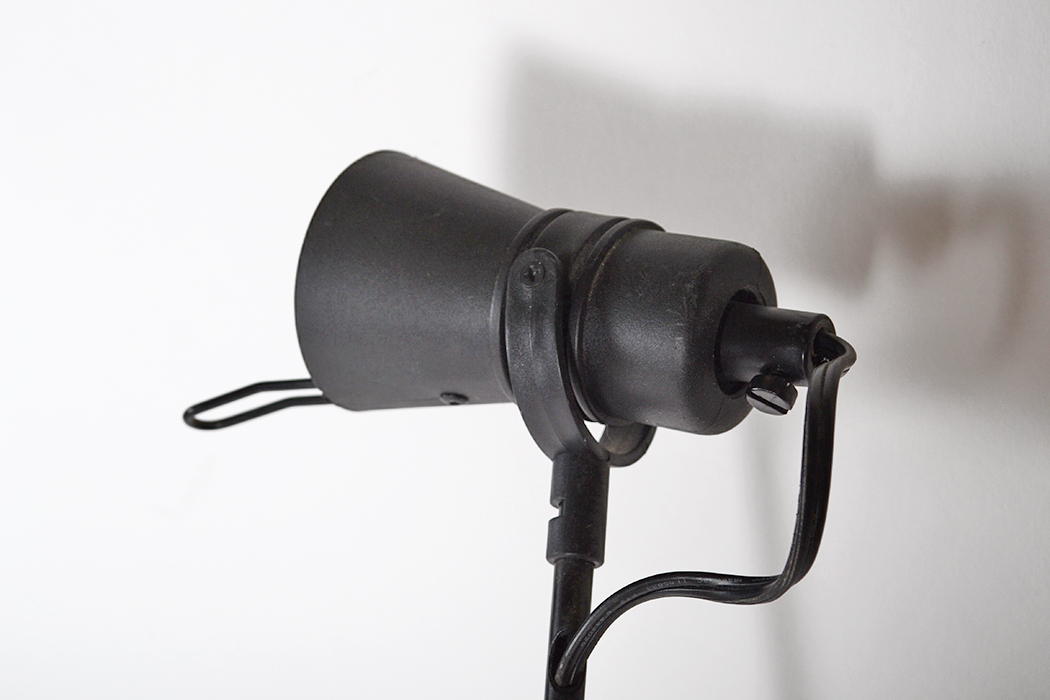 Black Adjustable Position Floor Lamp