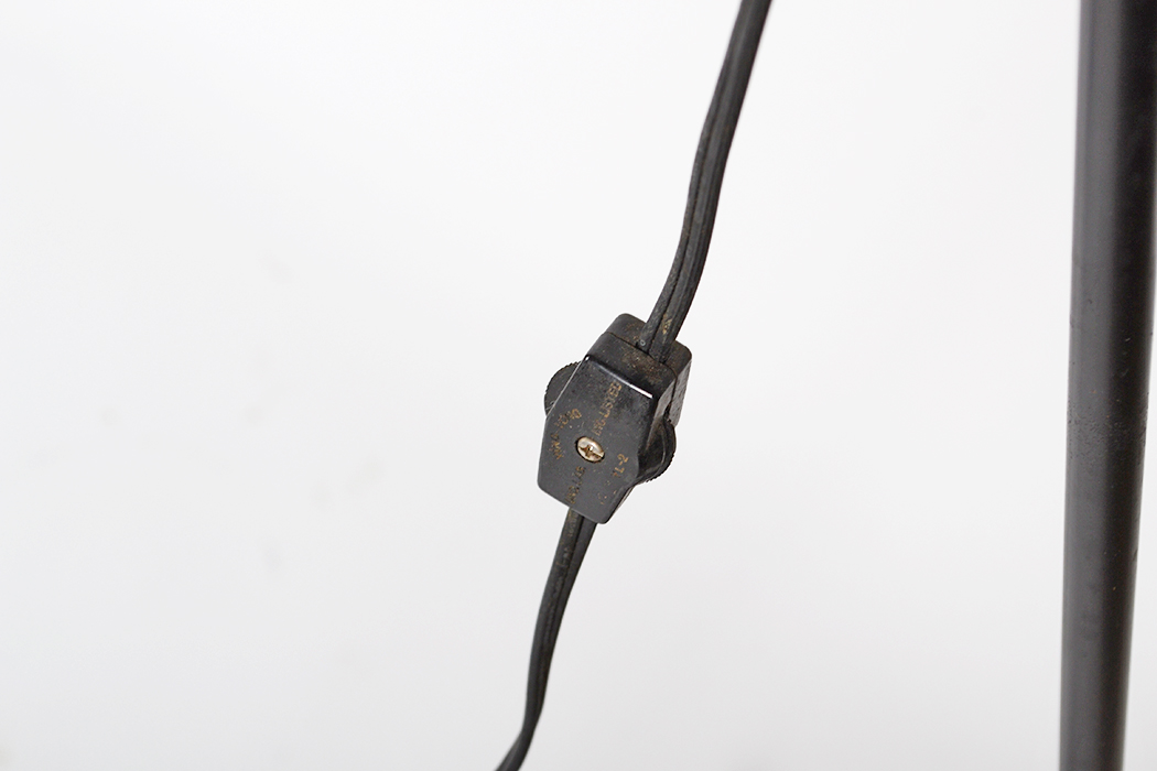 Black Adjustable Position Floor Lamp