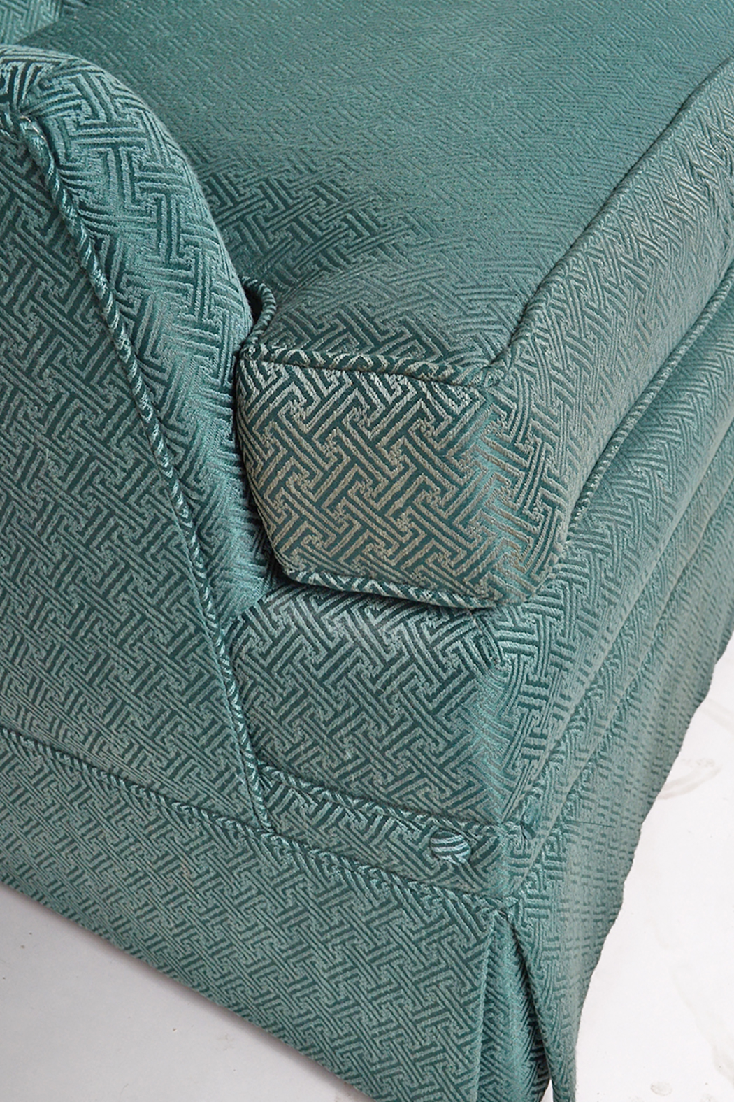 Upholstered Barrel Back Arm Chair