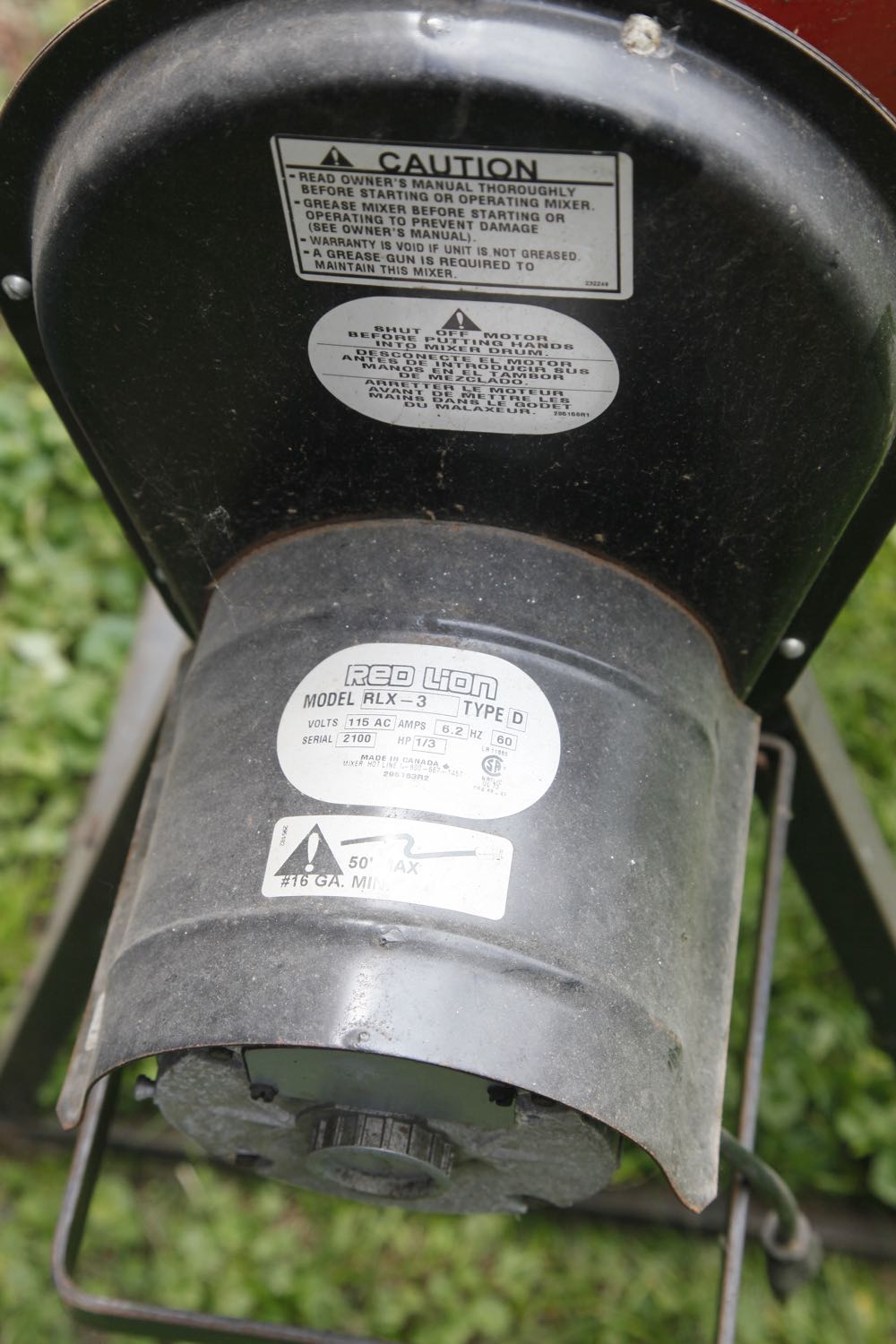 Red Lion Cement Mixer