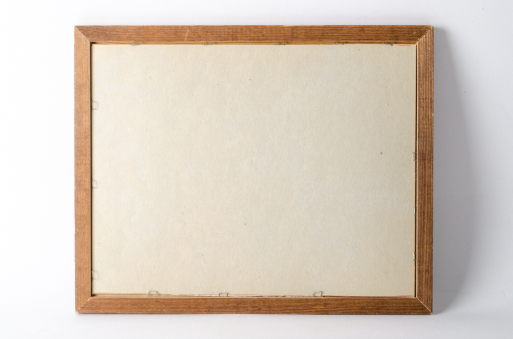 Fran Scully "Along Marginal Way" Hand Colored Monotype Print