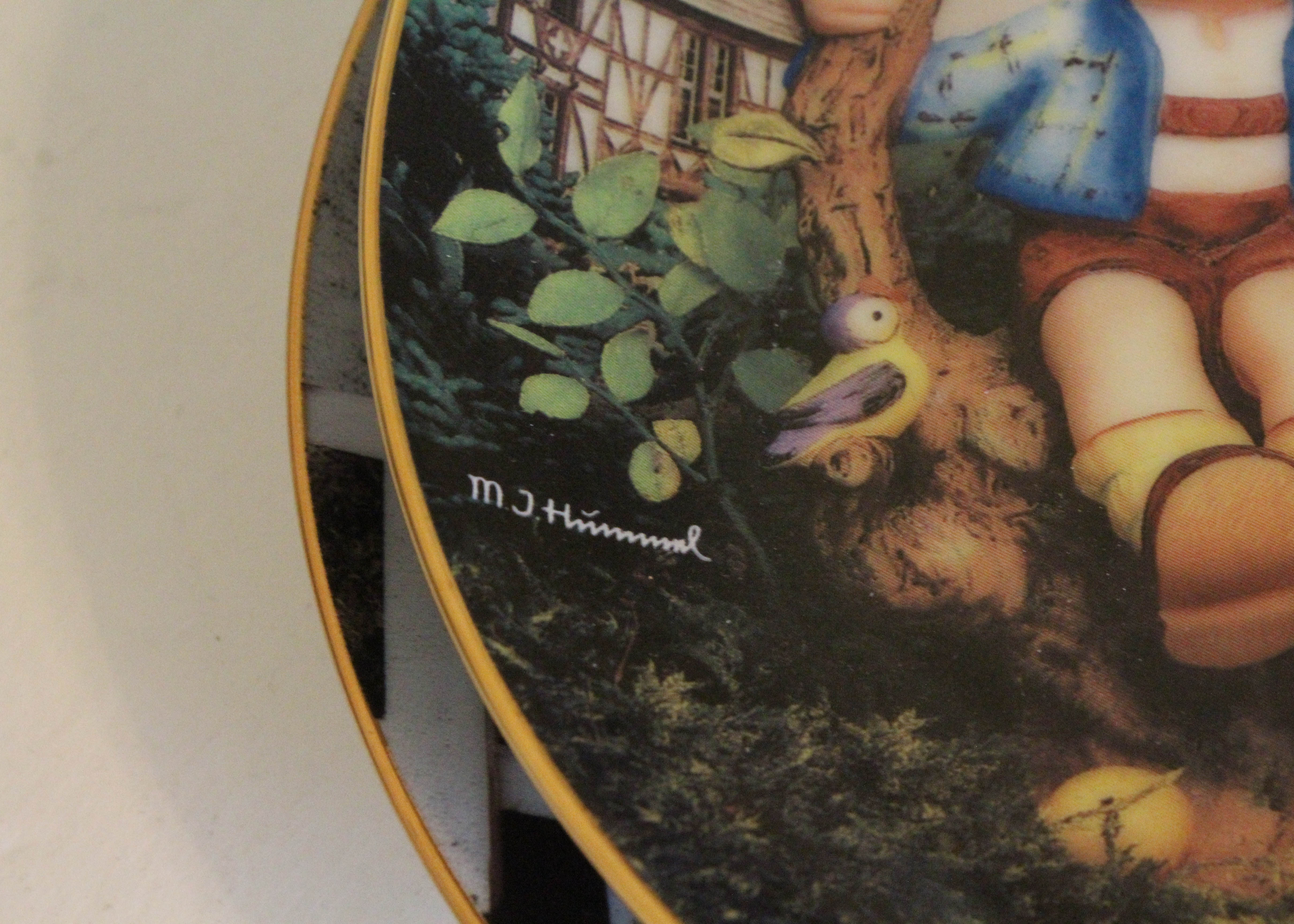 Eleven Hummel "Little Companion" Plates