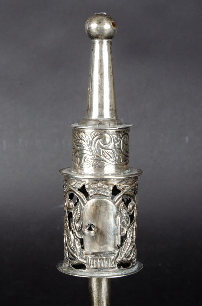 Antique Silver Russian Spice Box