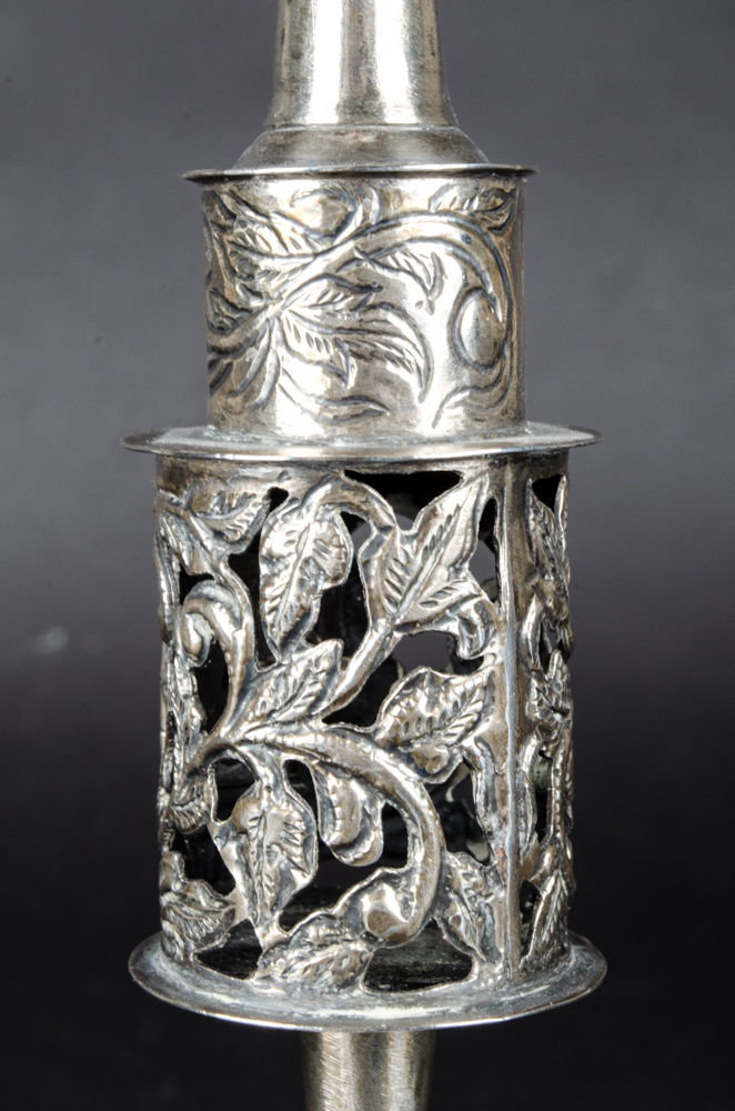Antique Silver Russian Spice Box