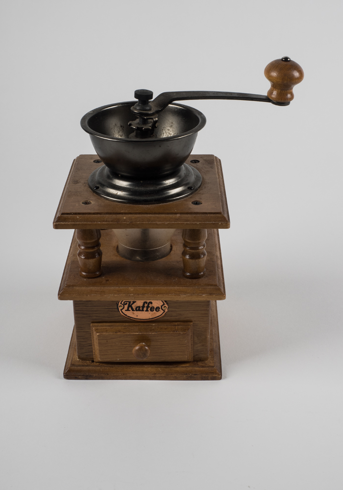 Wood and Metal Coffee Grinder
