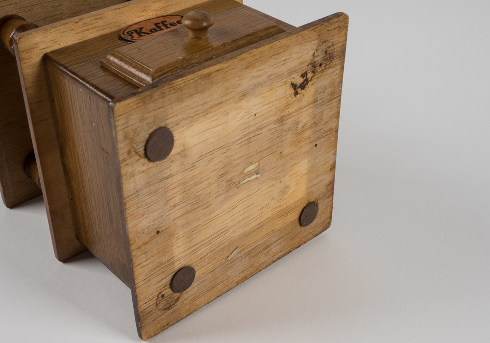 Wood and Metal Coffee Grinder
