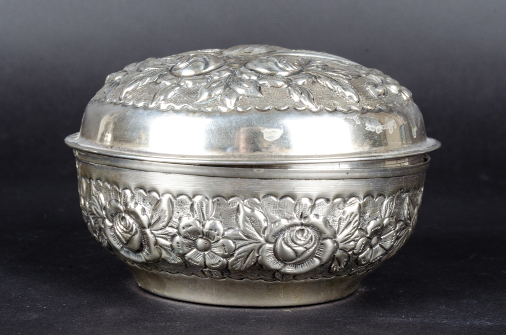 Handmade 800 Silver Esrog Box