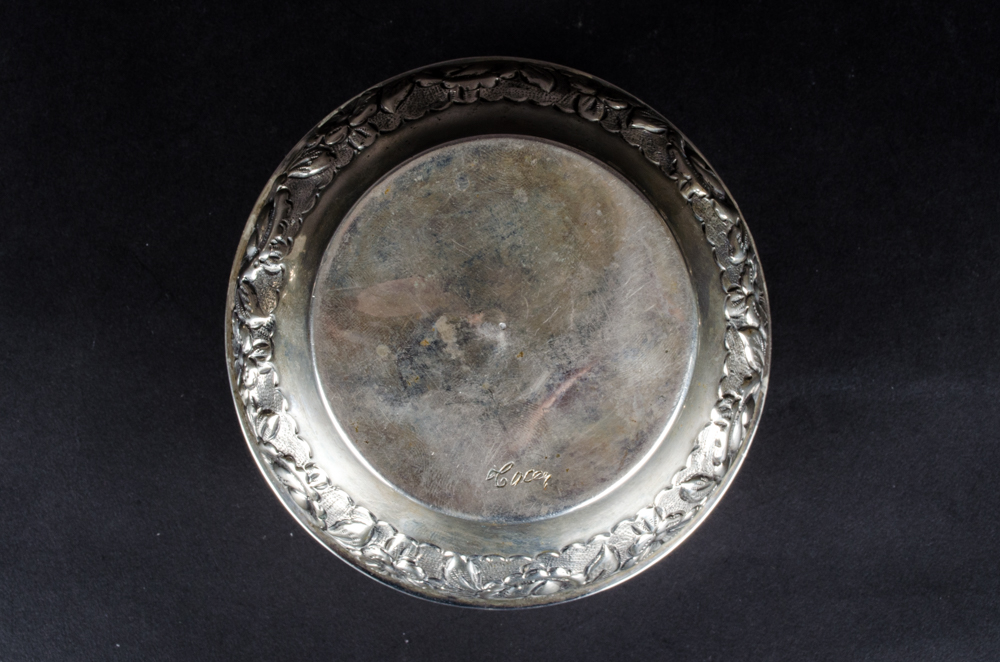 Handmade 800 Silver Esrog Box