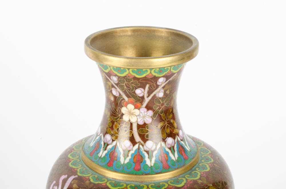 Chinese Cloisonné Vases