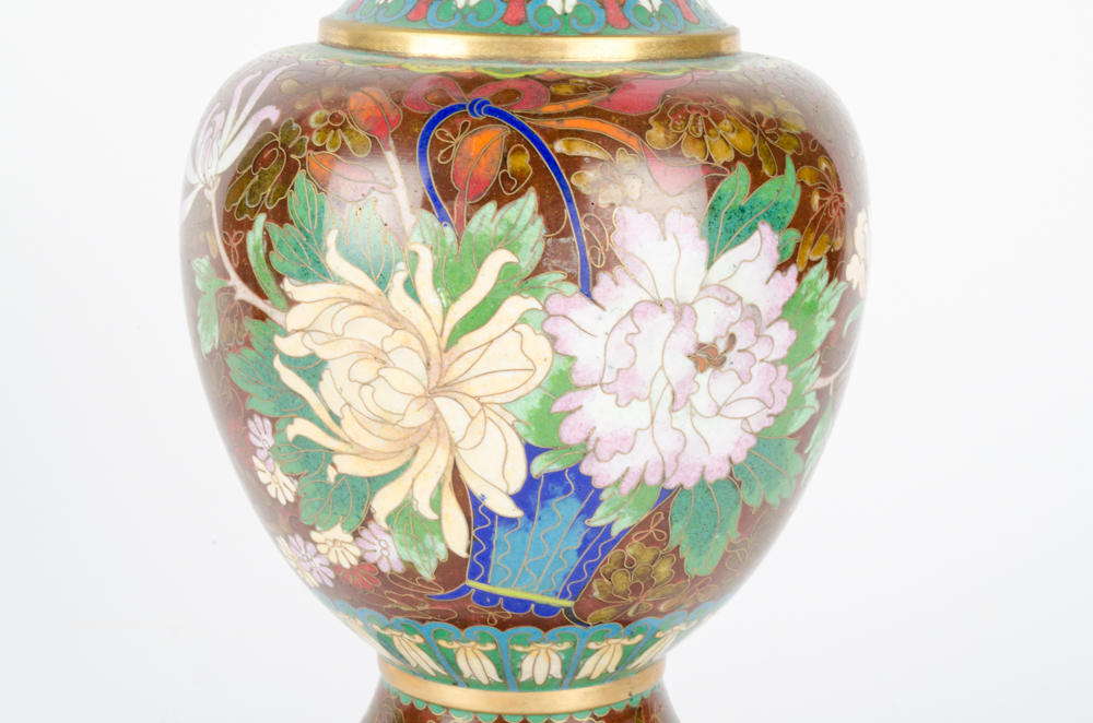 Chinese Cloisonné Vases