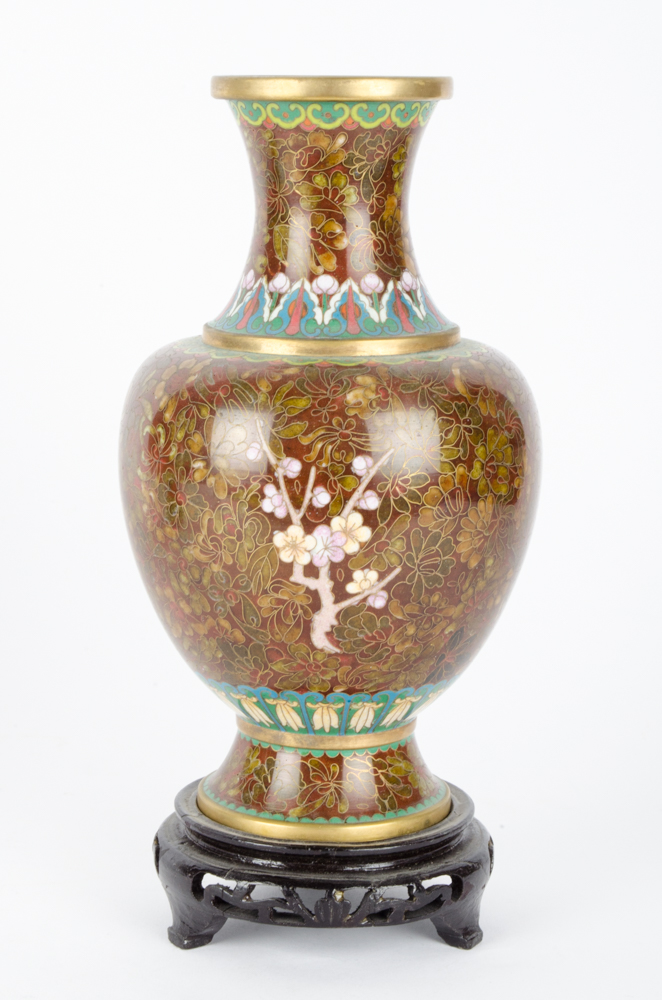 Chinese Cloisonné Vases