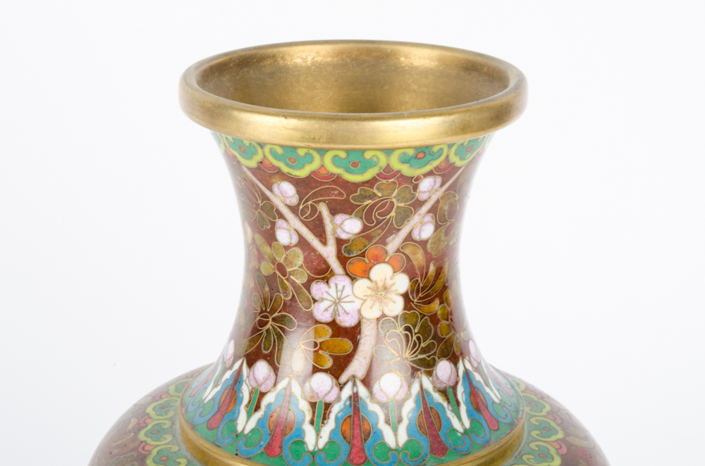 Chinese Cloisonné Vases