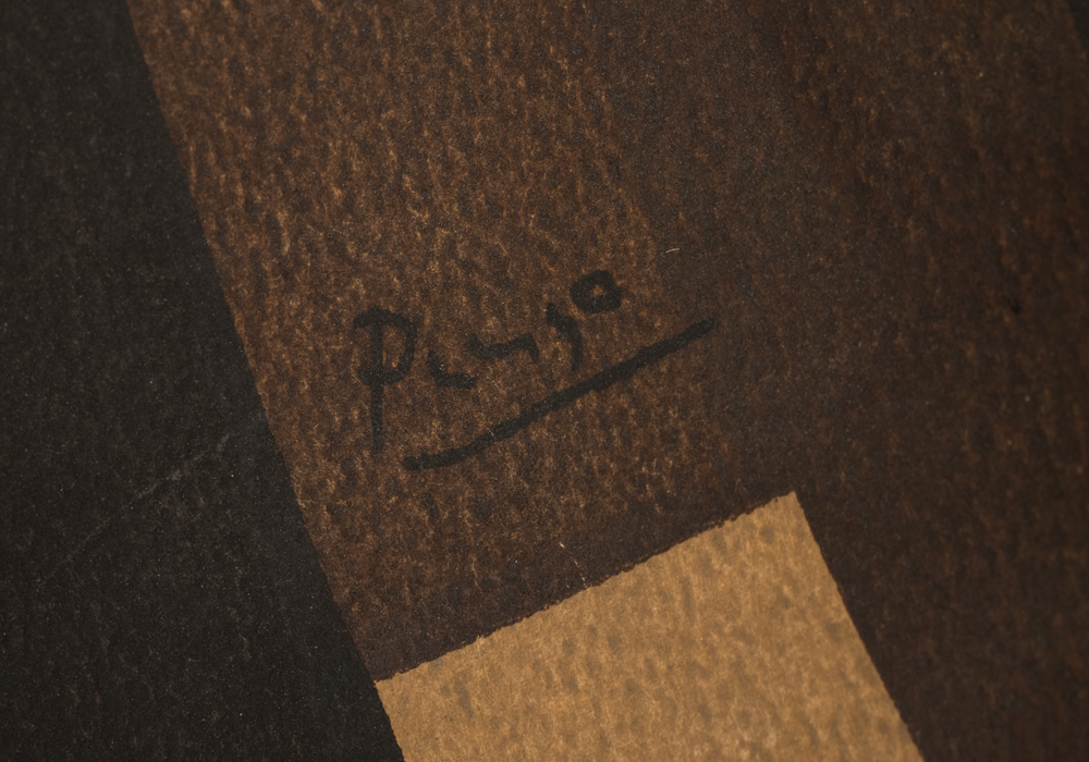 Pablo Picasso "Three Musicians" Offset Print