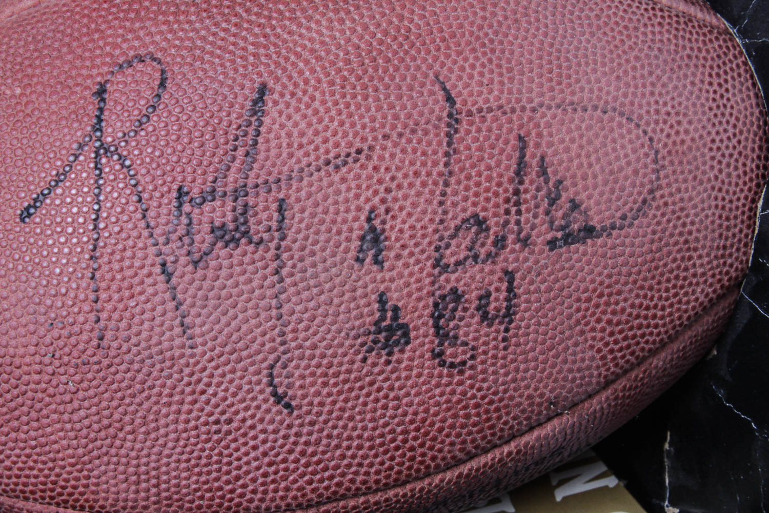 Autographed Wilson NFL Football