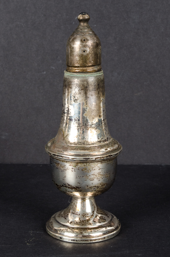 Weighted Sterling Silver Salt and Pepper Shakers