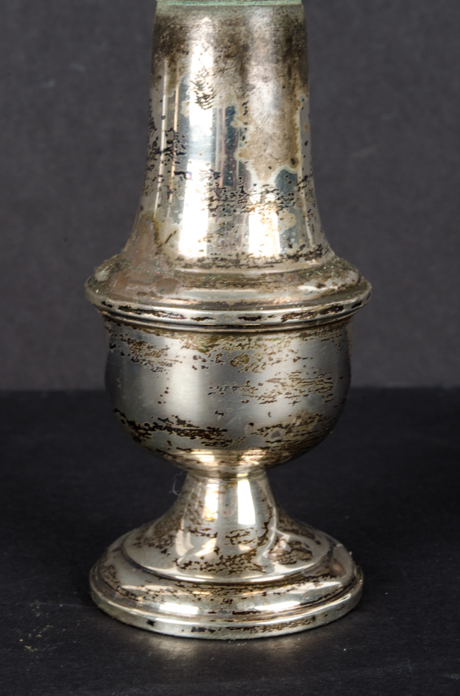 Weighted Sterling Silver Salt and Pepper Shakers