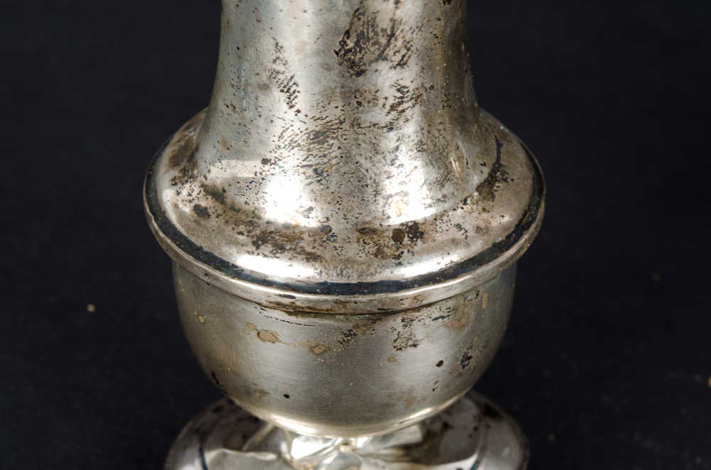 Weighted Sterling Silver Salt and Pepper Shakers