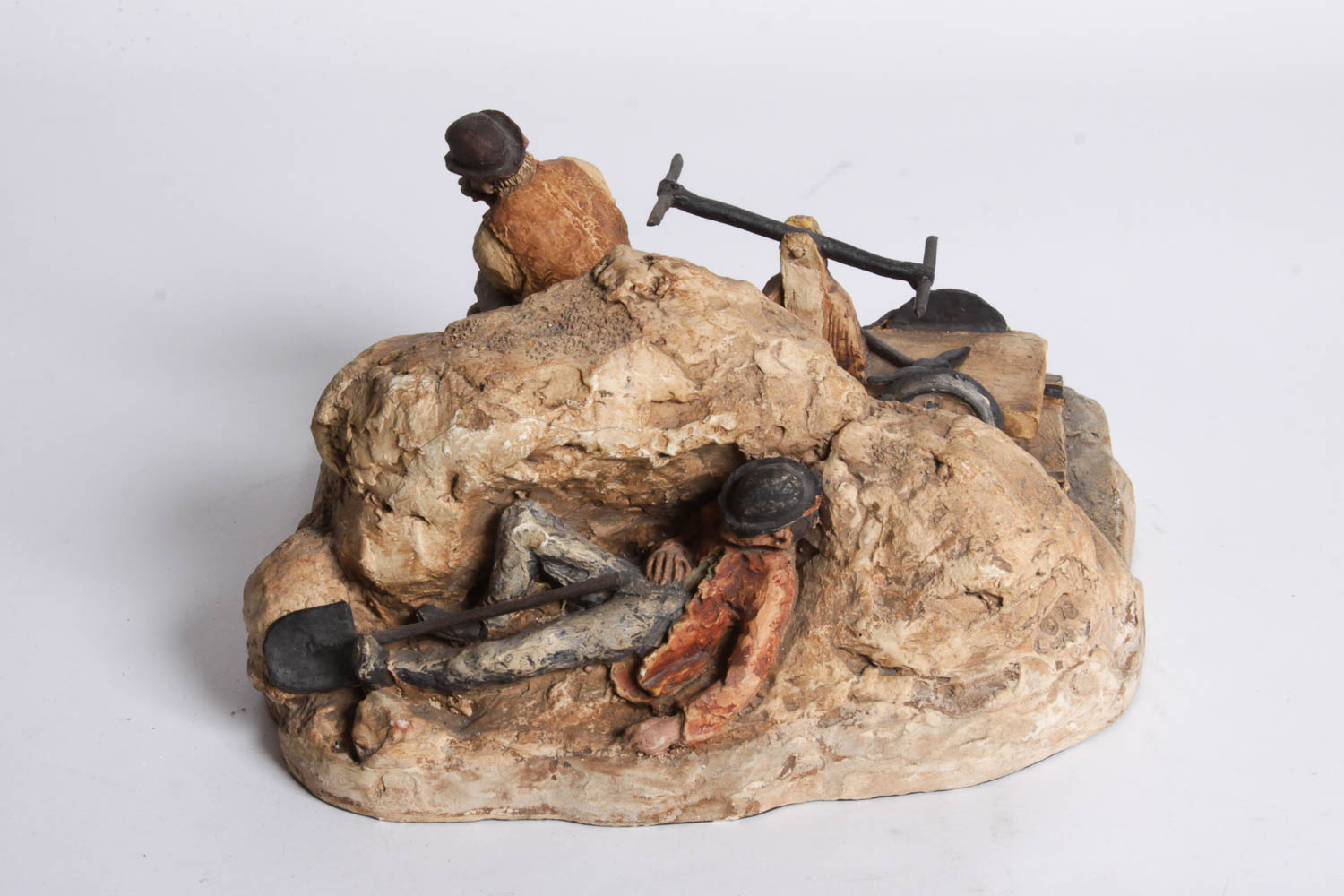 Cyrus Signed Resin Sculpture