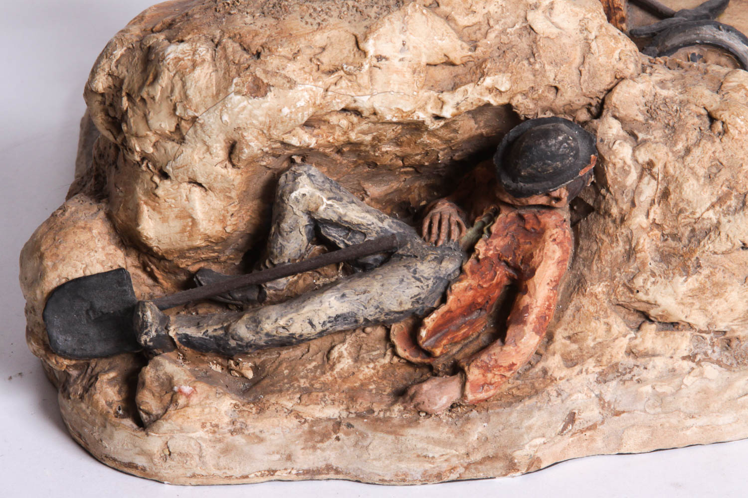 Cyrus Signed Resin Sculpture