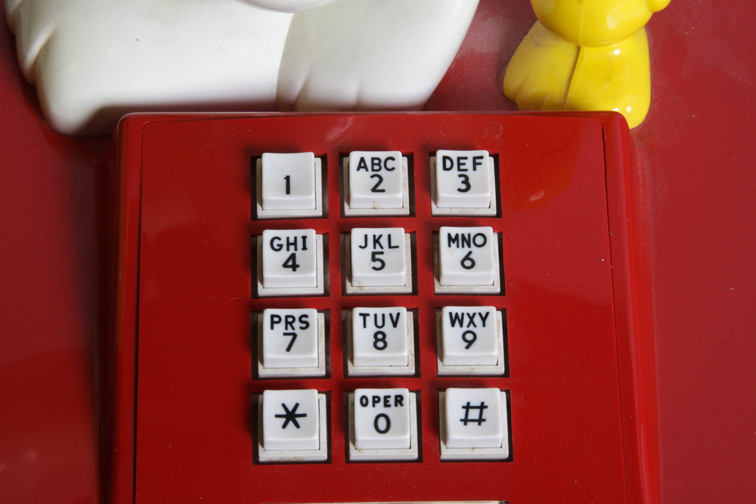 Snoopy and Woodstock Touch Tone Telephone