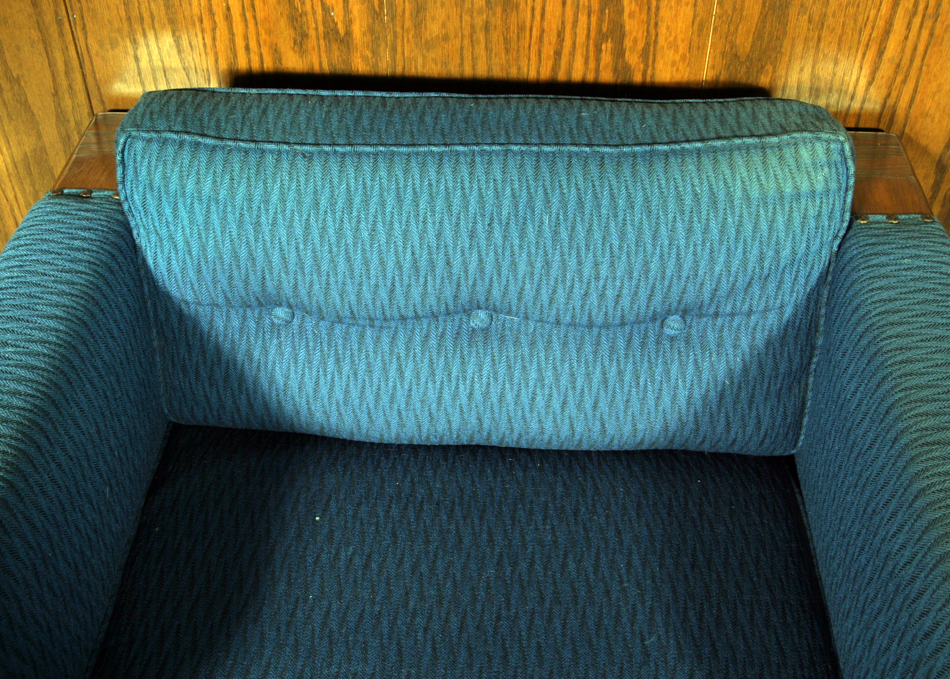 Vintage Romweber Viking Oak Club Chair