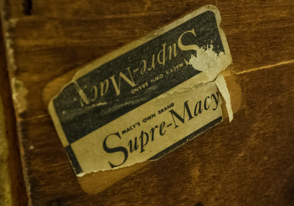 Vintage Supre-Macy Pine Bookcase