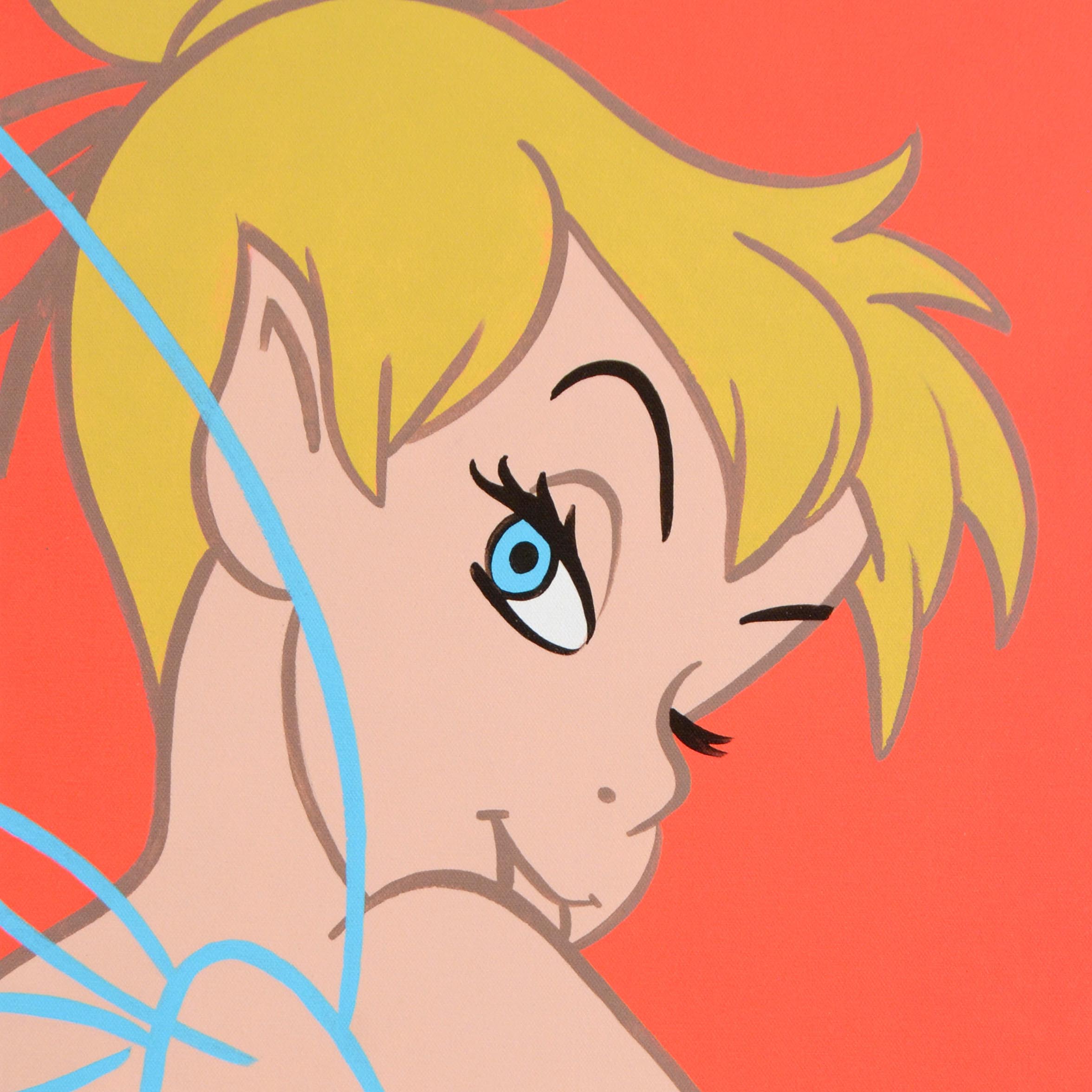 Trevor Carlton "Tinker Bell 3" Numbered and Signed Giclee on Canvas