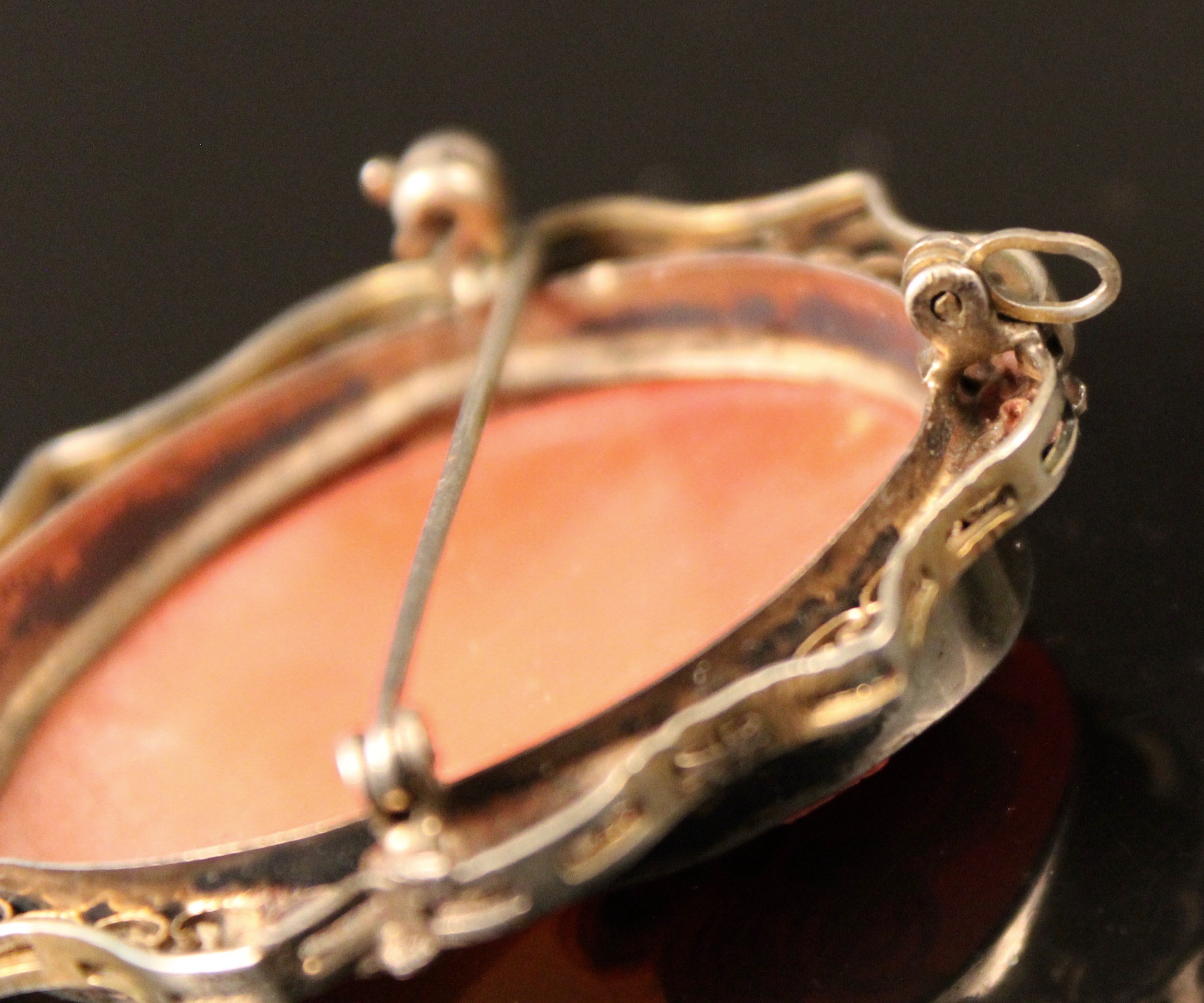 Victorian Era Carved Shell Cameo