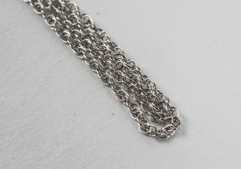 Sterling Silver and Diamond Heart Pendant Necklace