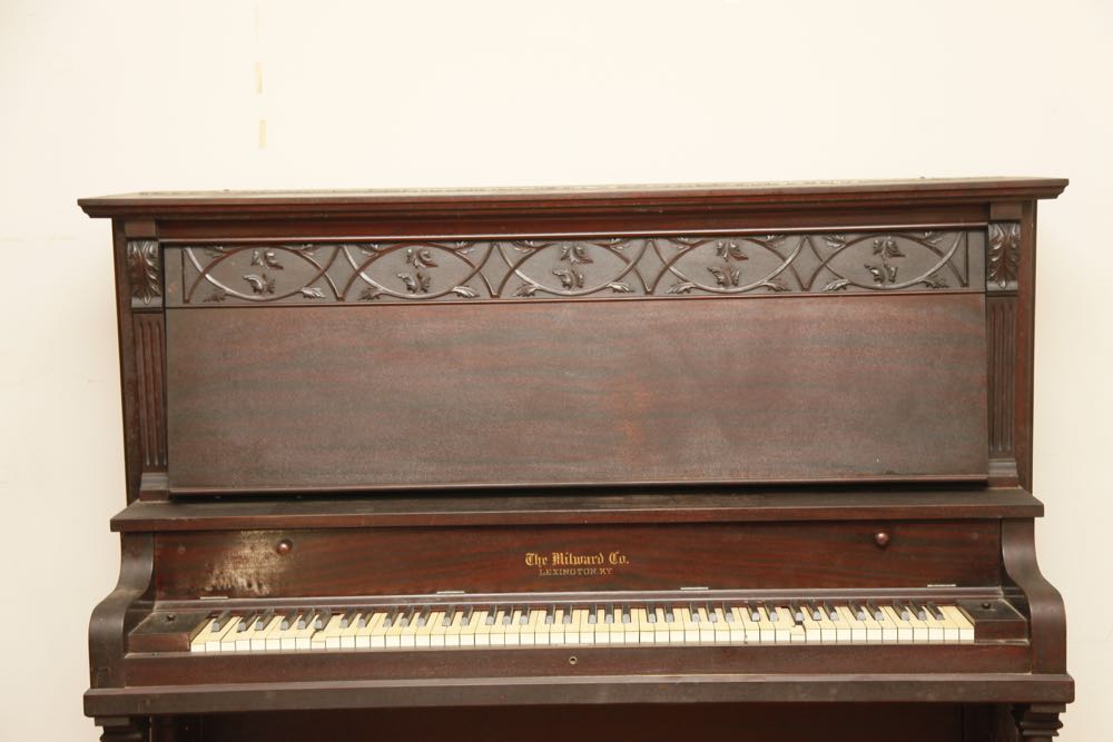 Milward Co. Mahogany Piano
