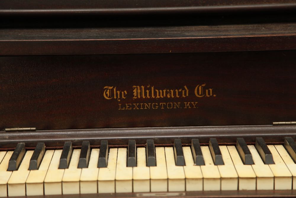 Milward Co. Mahogany Piano