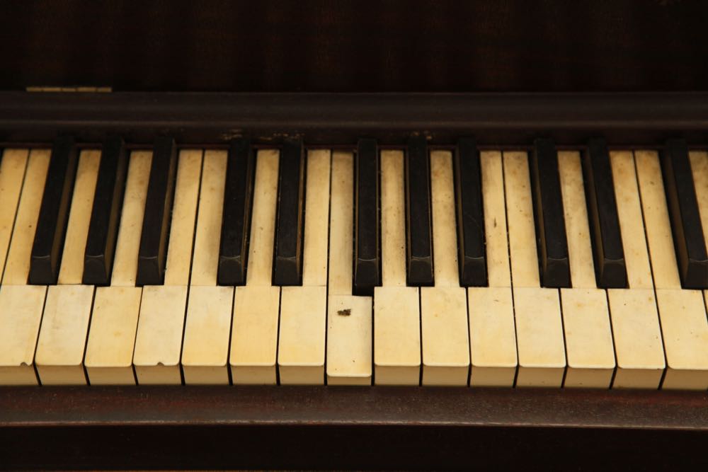 Milward Co. Mahogany Piano