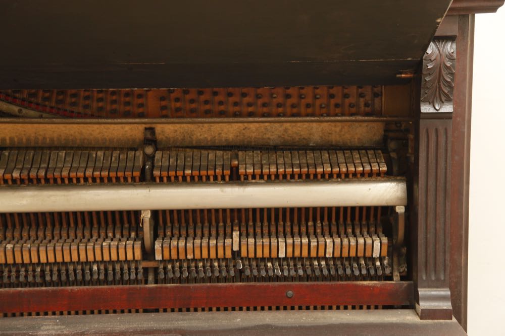 Milward Co. Mahogany Piano
