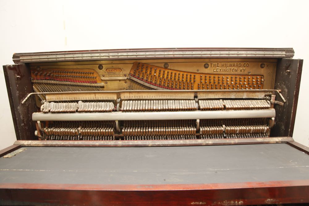 Milward Co. Mahogany Piano