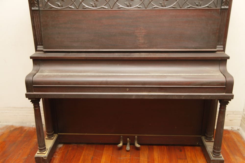 Milward Co. Mahogany Piano