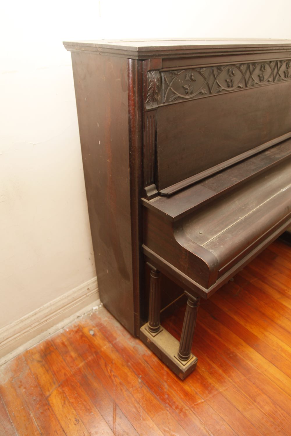 Milward Co. Mahogany Piano