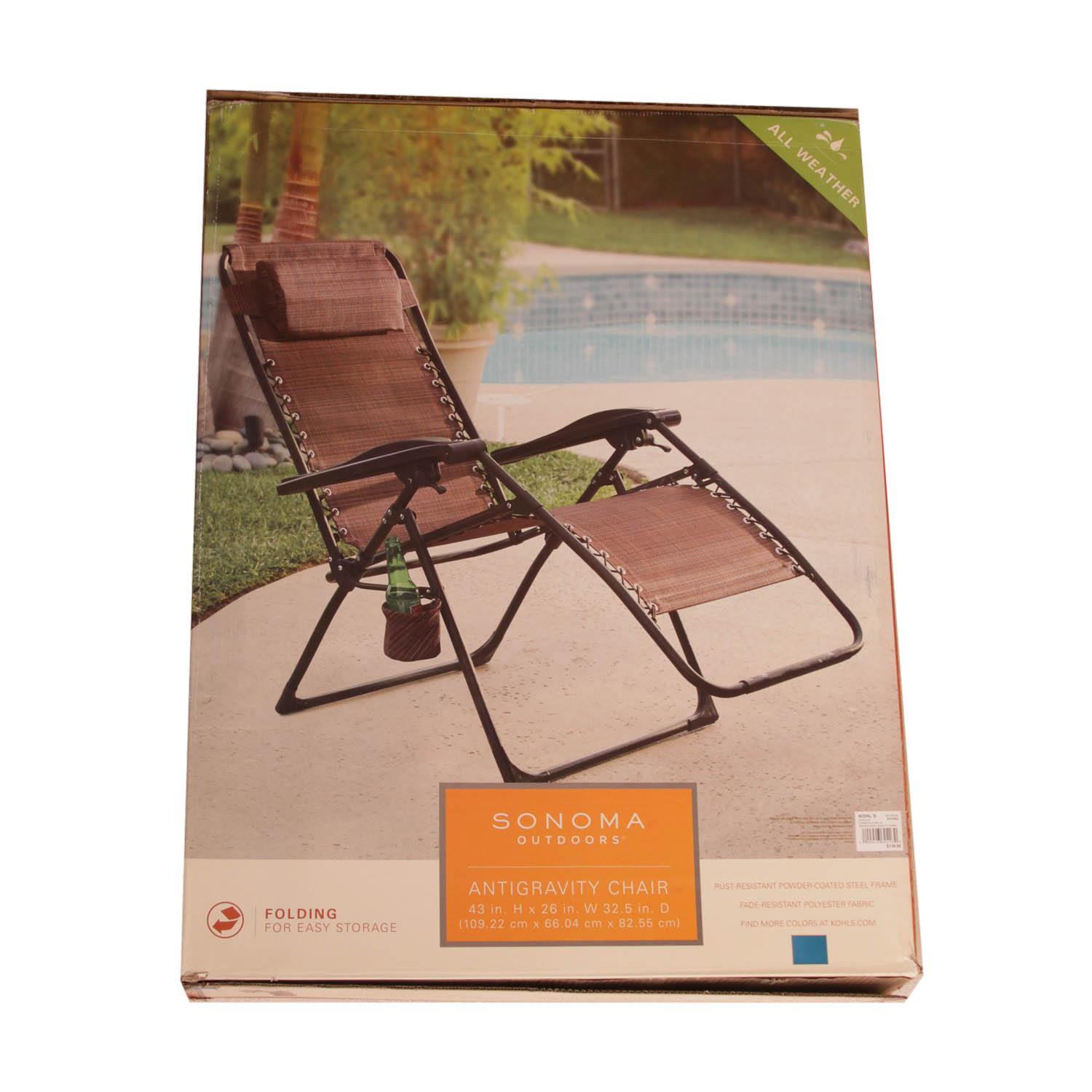Sonoma Anti-Gravity Folding Lounge Chair