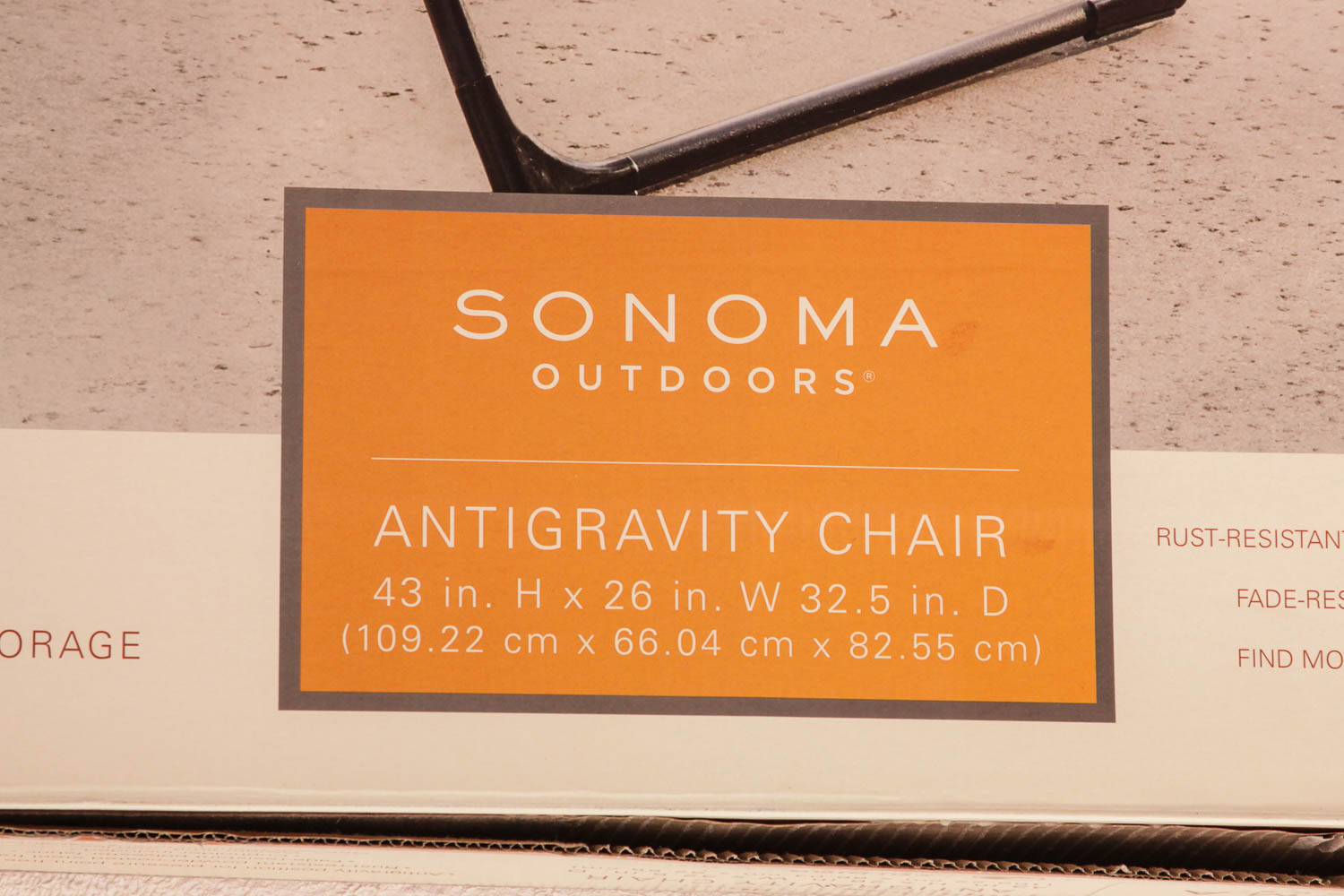 Sonoma Anti-Gravity Folding Lounge Chair