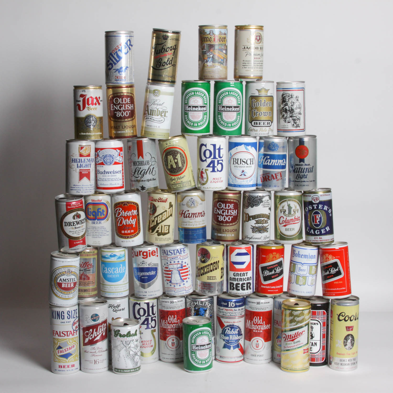 Collection of Beer Cans