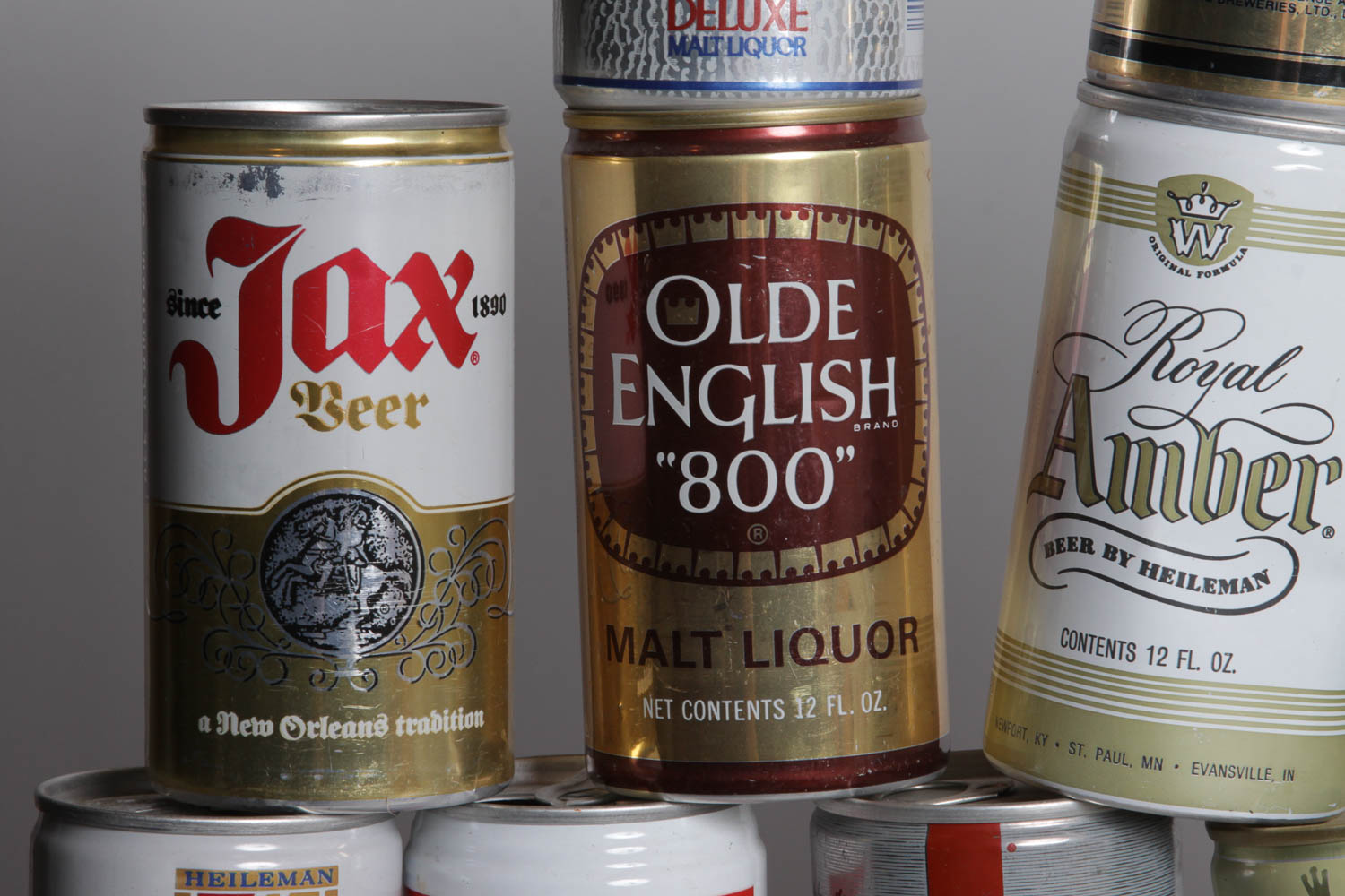 Collection of Beer Cans